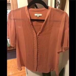 Blush Madewell blouse